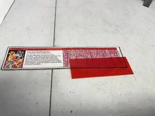 Race Car Patrol Action Figure Robot Tech Spec 1989 Hasbro G1 Transformers W Film