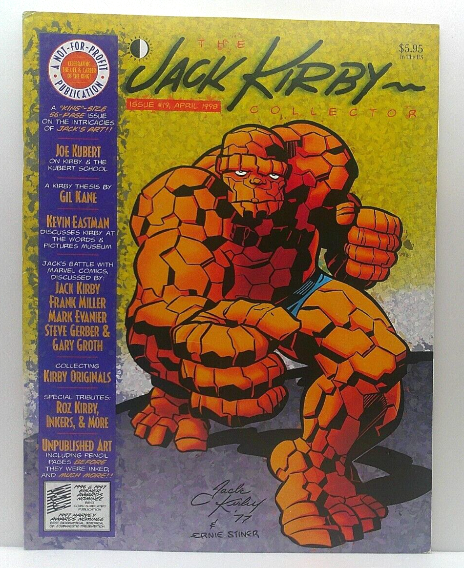 THE JACK KIRBY COLLECTOR #19 APR 1998 THE THING CAPTAIN AMERICA ALEX ROSS
