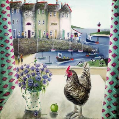 Rebecca Lardner Rule The Roost Limited Edition Giclée-Druck
