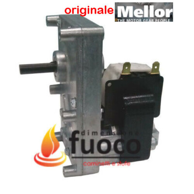 ORIGINAL MELLOR GETRIEBEMOTOR 5,3 RPM WELLE 8,5 OFEN THERMOROSSI UNGARO -2010