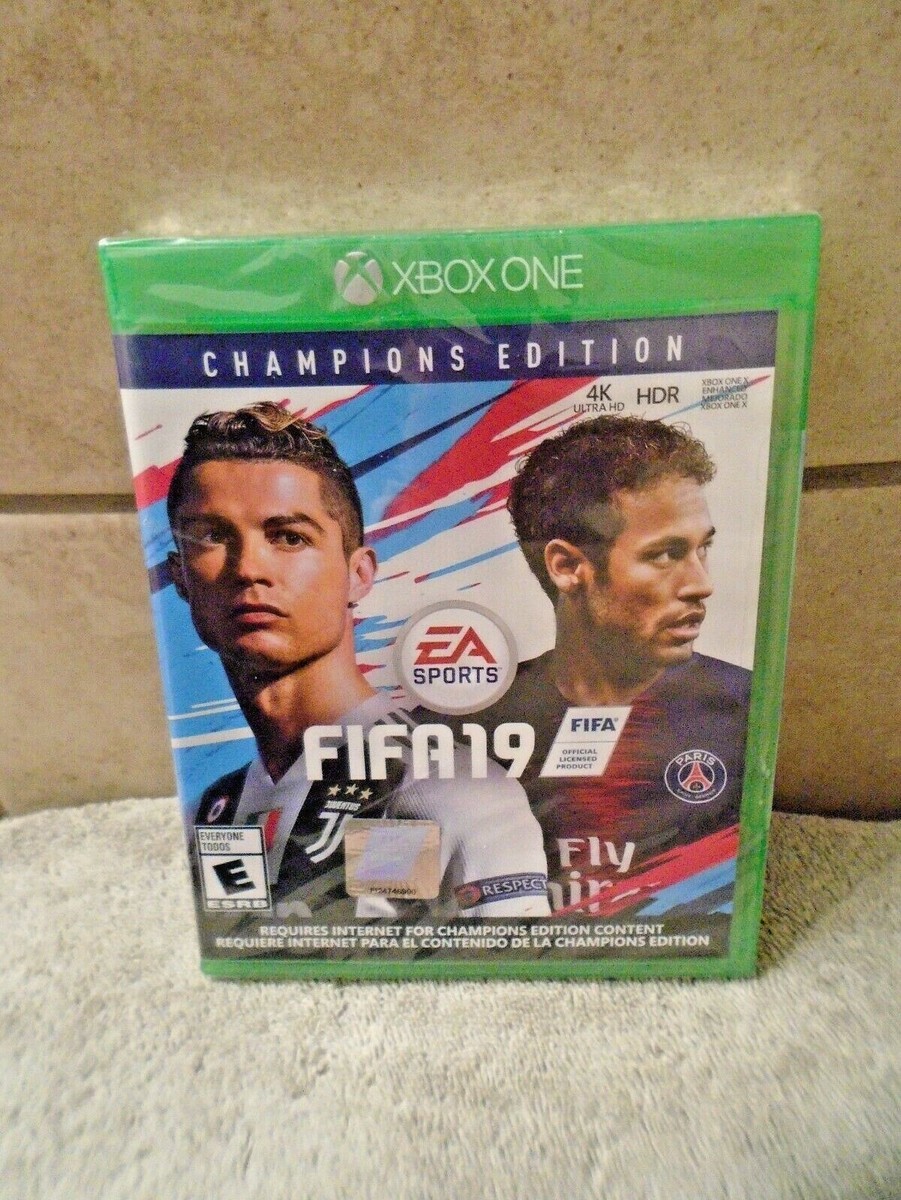 fifa 19 champions ediiton xbox one sealed