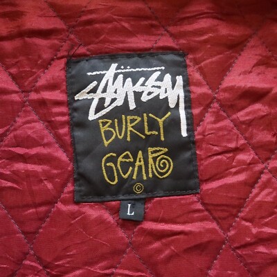 Vintage Stussy Burly Gear World Tribe Wool Parka Size L | eBay