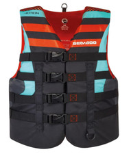 New Genuine OEM Sea-Doo Womens Motion Life Jacket Vest PFD Size Large Boat
