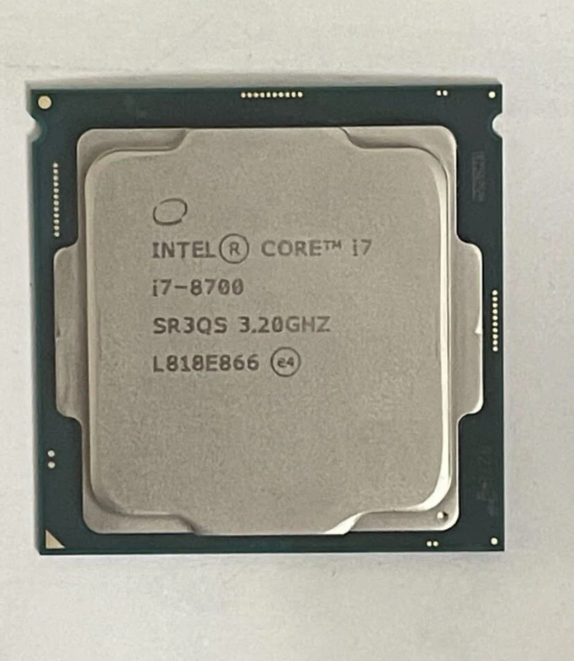 Intel Core i7-8700 LGA1151 95w 6c/12t 3.2ghz For ASUS ROG Strix Z390-I Gaming - Bild 1 von 2