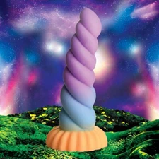 Creature Cocks: Mystique Silicone Unicorn Dildo ---FREE SHIPPING!!!