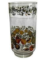 Set Of 5 Vintage Libbey ''Bonne Sante'' Ice Tea Glasses Retro -12 oz