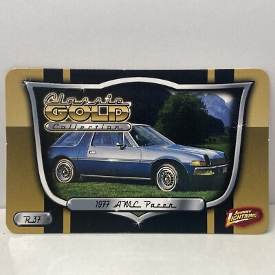 CARD ONLY: Johnny Lightning Trading Card 1977 AMC Pacer