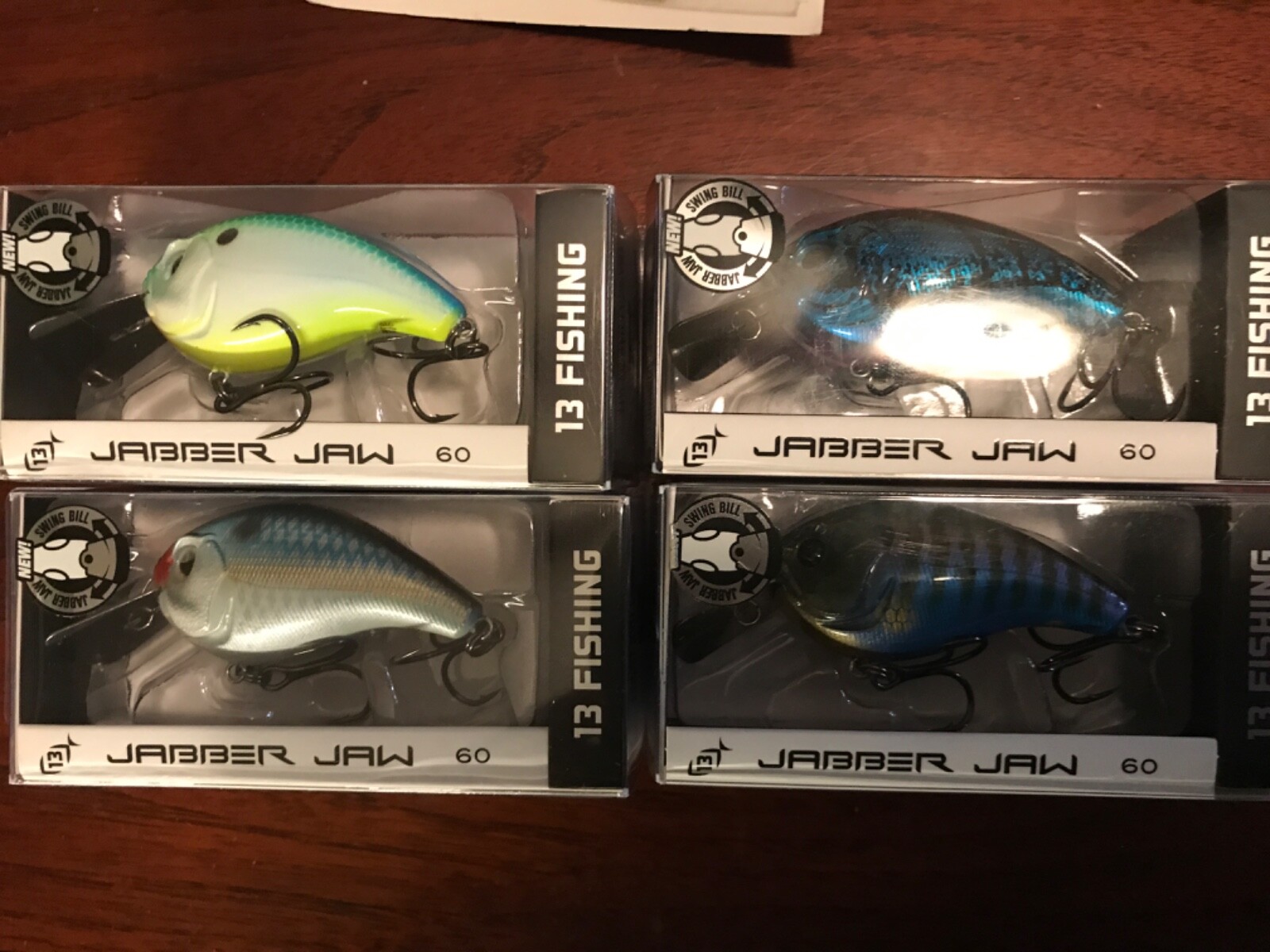 Leurre De Pêche 13 Fishing JJC60-30 Jabberjaw – 4 Pouces – Couleur Tarte Au Tweeter – Neuf