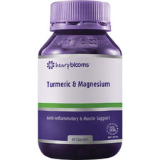 Henry Blooms Turmeric and Magnesium 60 Capsules