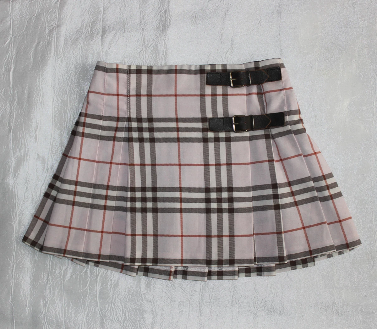 Shop Burberry Baby Girl's & Little Girl's Lana Archive Checkered Wool Skirt  | Saks Fifth Avenue