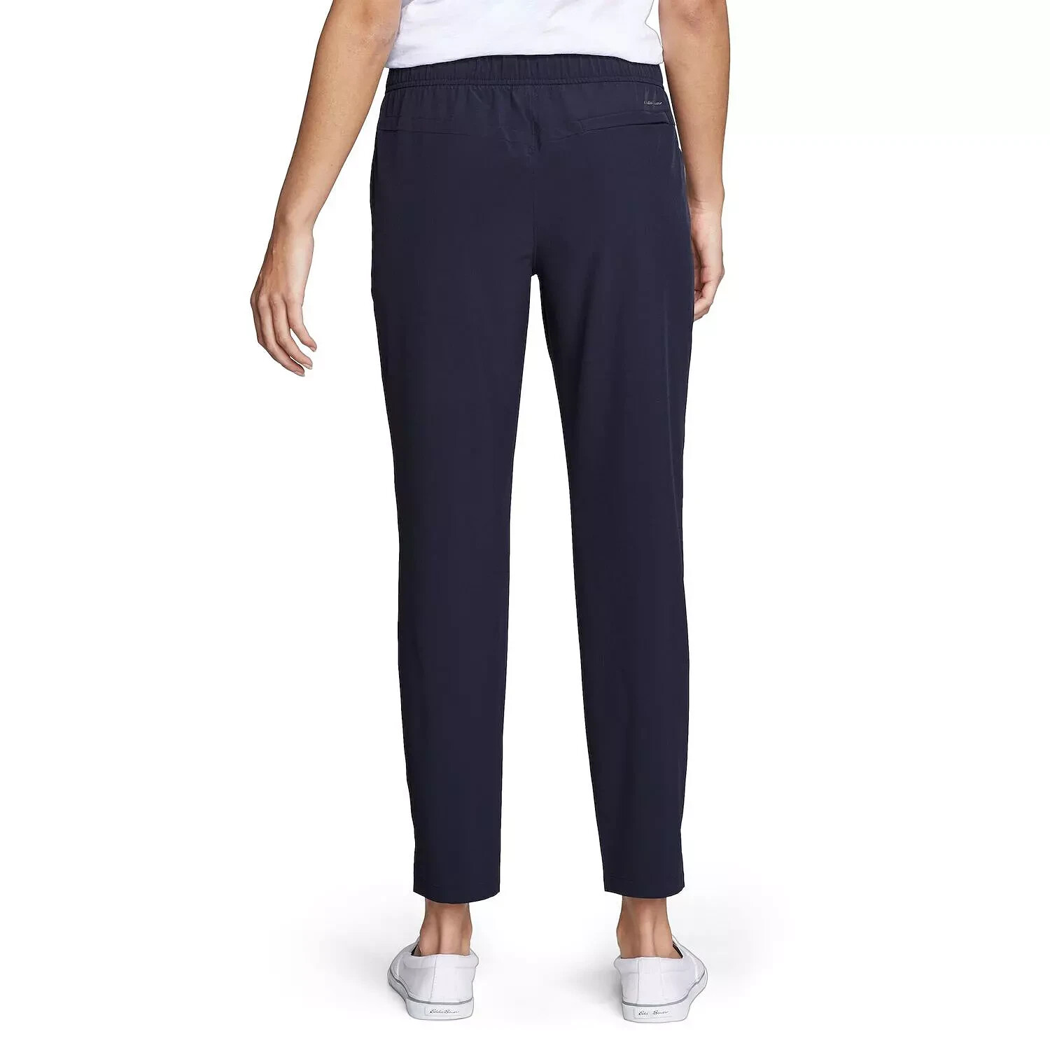 NWT Eddie Bauer Women's Traveler Lightweight Ankle Pants Navy Size XL