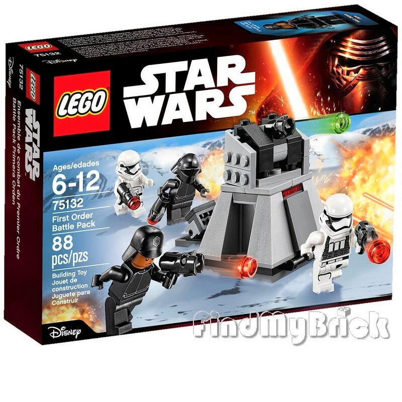 LEGO Star Wars 75132 First Order Battle Pack - Sealed Brand NEW
