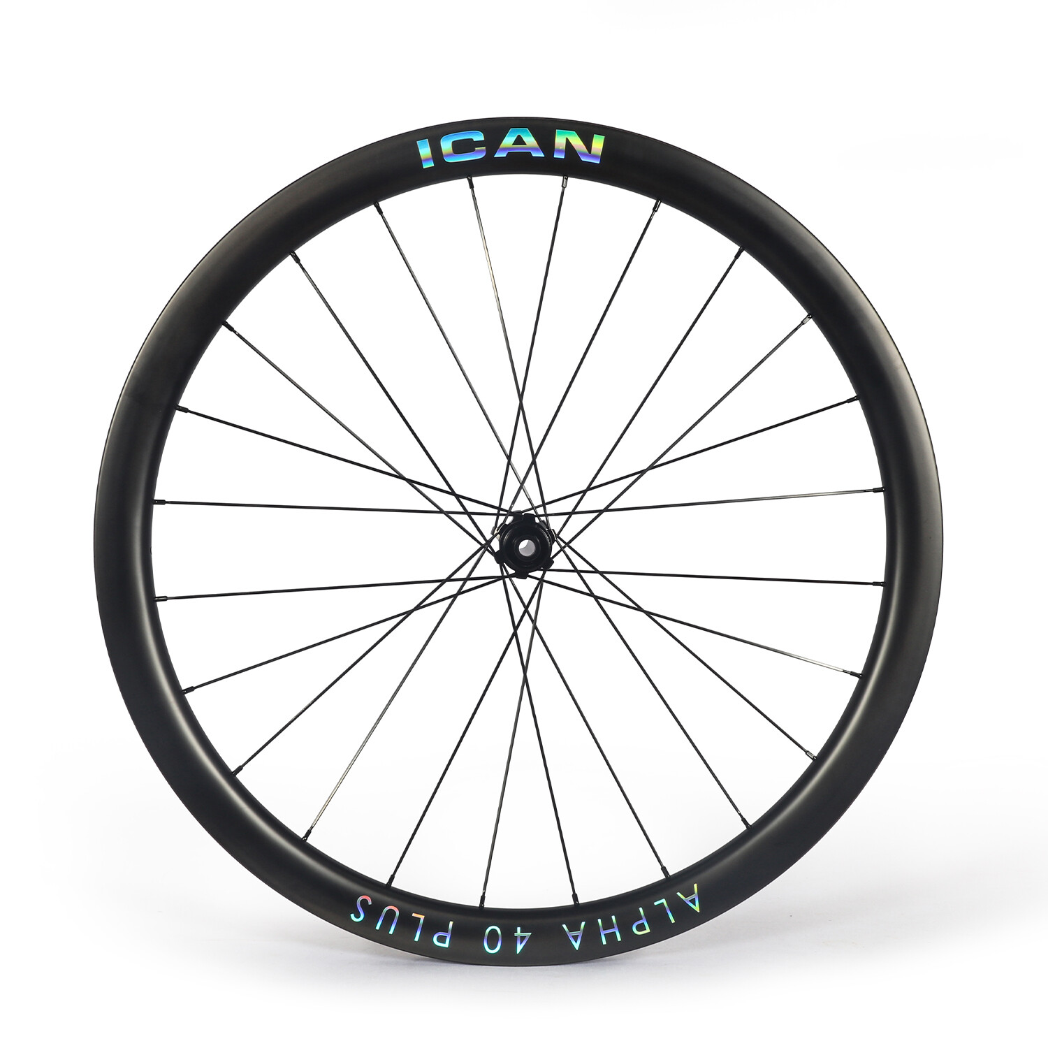 ICAN Alpha 40 Plus 1520g 23mm Inner Width Carbon Disc Road Bike Wheelset 700C