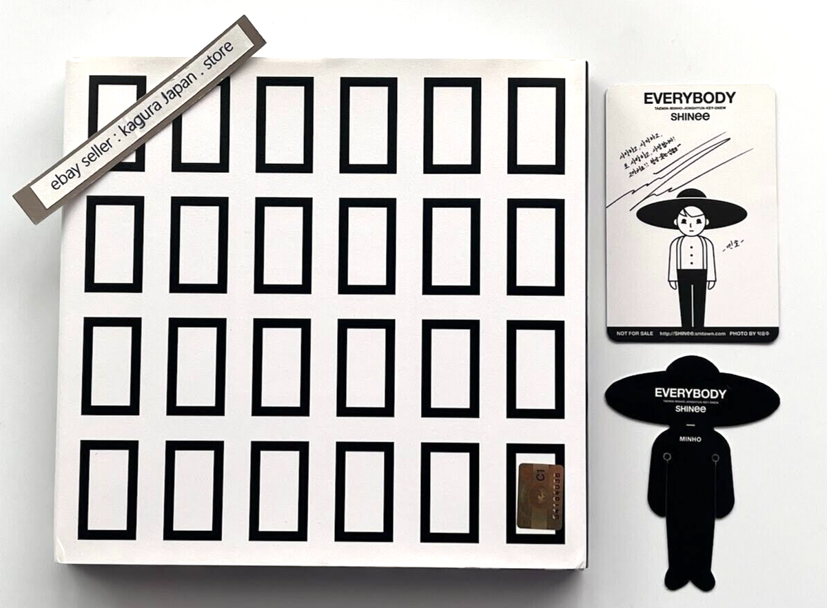 SHINee Everybody 5th Mini Album Korean ver. 2013 CD + MINHO