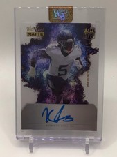 Kearis Jackson 2023 Wild Card Matte Rising Heat 1/5 Texans RHA-KJ - Blue Ink