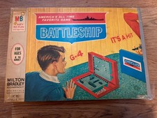 Milton Bradley Battleship 1967 Board Game Com...