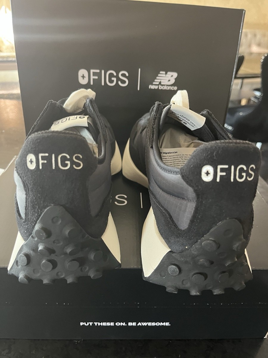 New Balance 327 Figs Black White UNISEX Sneakers sizes 4