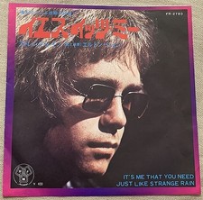 Single Elton John Jesus It's Me Strange Rain Elton John It's Me That You Need Ju