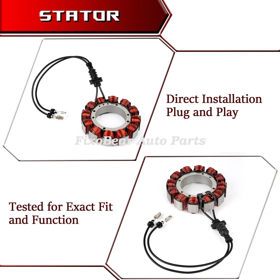 Stator For Harley Davidson Electra Glide Road King Road Glide 1999-2001 29987-99 Foto 3 de 4