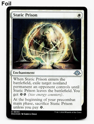 Static Prison (FOIL) - [Modern Horizons 3] Magic MTG NM  