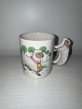 Lamb with Lamb Handle Coffee Mug