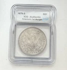1878 Extra Fine Morgan Silver Dollar IGC - Authentic