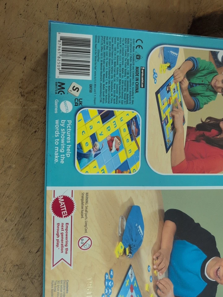 Disney Scrabble Junior Brand Crossword game. Brand new in sealed box. Not opened - Image 4 of 4