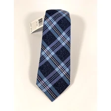 Perry Ellis Portfolio Tie Men's Classic Dress Neckwear Plaid Polyester NWT