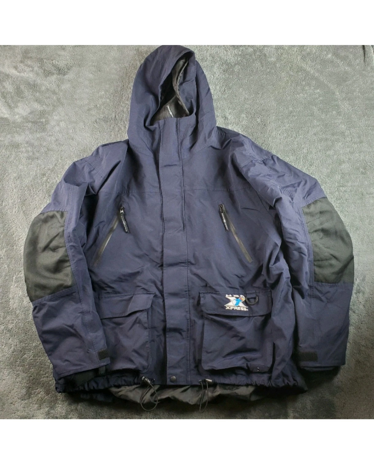 H20 Xpress Jacket Mens 2XL Blue Hooded Fishing Outdoor Performance Full Zip
Opens in a new window or