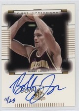 2000-01 SP Top Prospects First Impressions Gold 11/25 Bobby Lazor #BL Auto 3c7