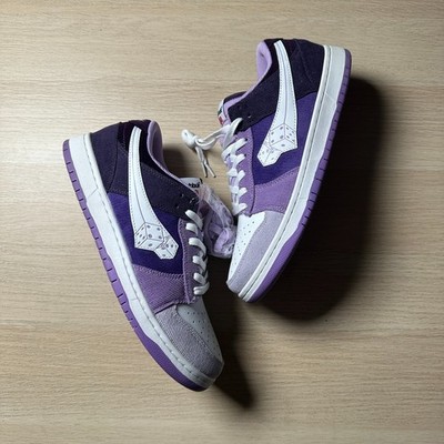 Dybbuk Donny Purple & White Lucky 7 Purple Rain Lace-Up Sneakers, Size 11