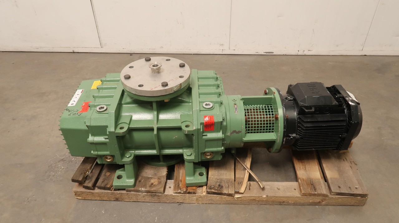 ABB M2AA 132 SA-2 RVB-23-20-B.4 5.5 KW MOTOR W VACTRON VACUUM BOOSTER PUMP M0027