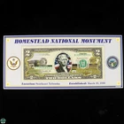 Colorized Homestead National Monument - Series of 2013 $2 FR B Note