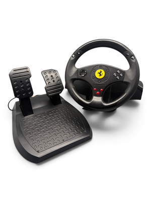 Thrustmaster Ferrari GT 3 in 1 Racing Wheel V.2 Pedale Sony Playstation 2 3 PC