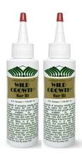 Wild Growth Hair Oil - 4oz by Wild Growth  (2 PACK ) AUTHENTIC & FREE SHIPPING
