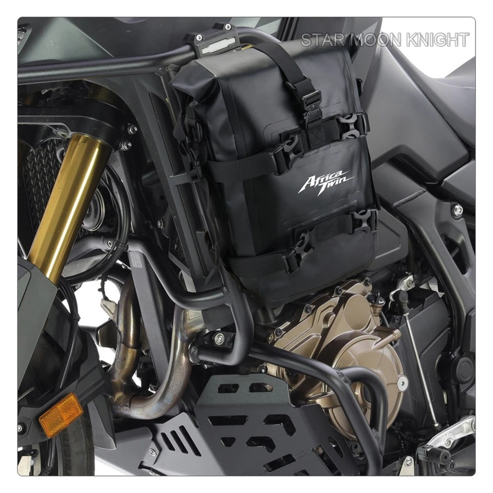 For Honda 1000L CRF1100L Africa Twin Adventure Sports TPU Leather Crash bar bag - Imagen 2 de 4