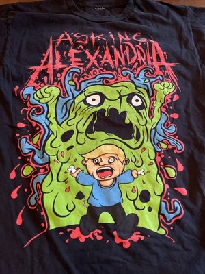 New Asking Alexandria Band Music Tour Black T-Shirt Unisex  BO167 FREE SHIPPING