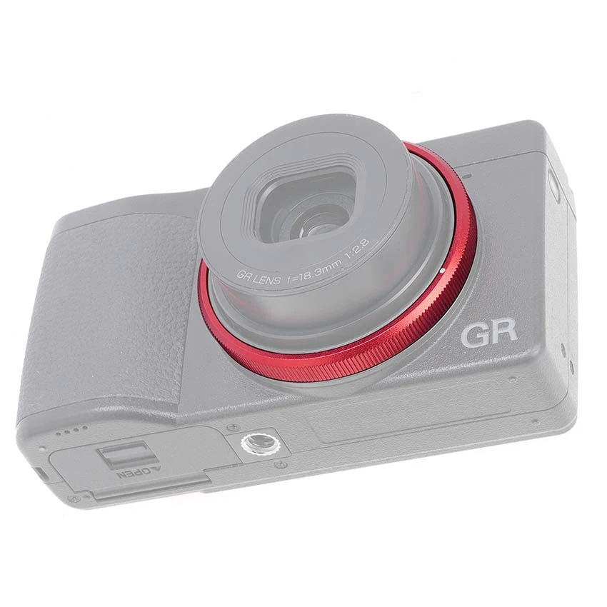 Aluminum Alloy Lens Ring Lens Adapter Ring For RICOH GR3X/GR3III/GR3IIIX/GR3 HDF - Image 3 of 4