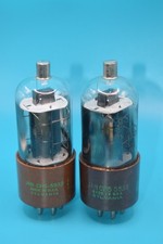 PAIR - JAN CHS 5933 Vintage Transmitting Tubes (807 807W) - Superb TV7 Tested
