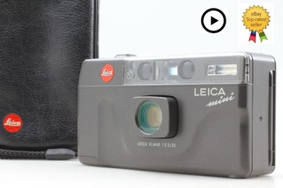 [Exc+5 w/ Case] Leica Mini Elmar Point & Shoot Film Camera 35mm f3.5 From JAPAN