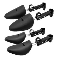 2x Adjustable Boots Shoe Stretcher Black Shoe Tree Expander Shoes Support Keeper