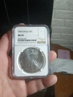 1996 American Silver Eagle Coin - NGC MS69