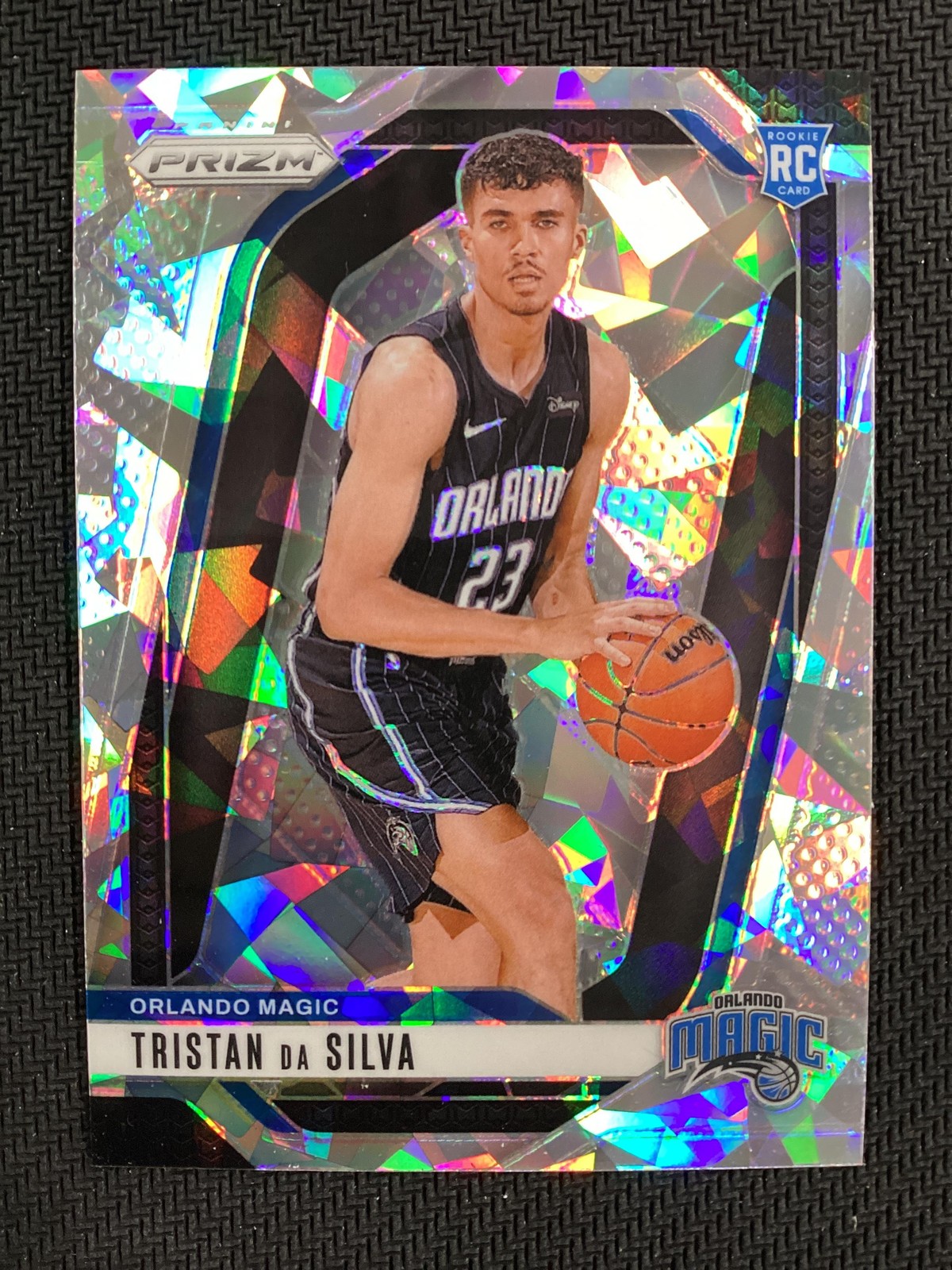 2024-25 Panini Prizm #256 Tristan da Silva Orlando Magic Ice Prizm RC