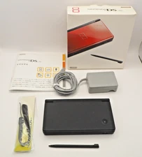 Nintendo DSi Black Charger Stylus Japanese Excellent condition 5 games