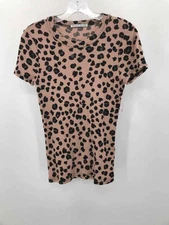 Pre-Owned Michael Stars Pink Size One Size Printed T-shirt