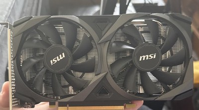 MSI GeForce RTX 3050 VENTUS 2X XS 8G OC Graphics Card - SUPER CLEAN No Box
