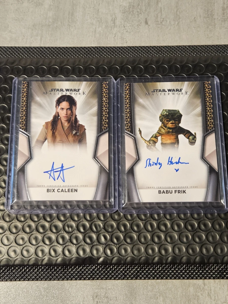Star Wars Topps Star Wars Masterwork Trading Cards for sale | eBay