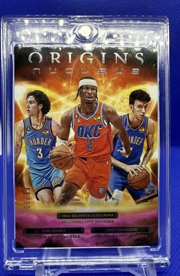 Shai Gilgeous-Alexander 2022-23 Panini Origins Nucleus Thunder /99