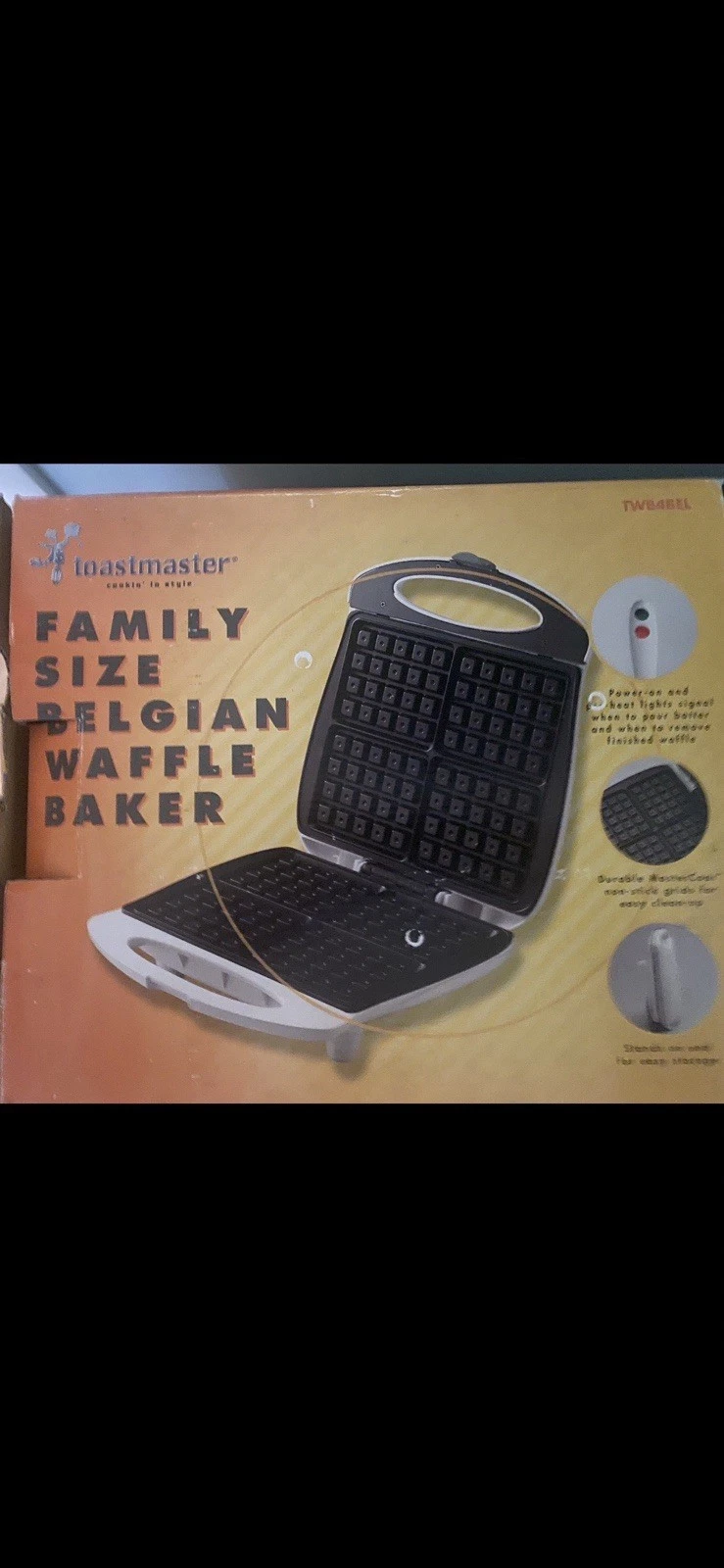 BELGIAN WAFFLE MAKER