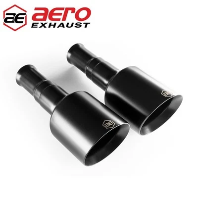 Aero Direct Fit Replacement 2.5" In/5" Out Exhaust Tips 19-22 Ram 1500 NBS - Blk - Bild 1 von 4